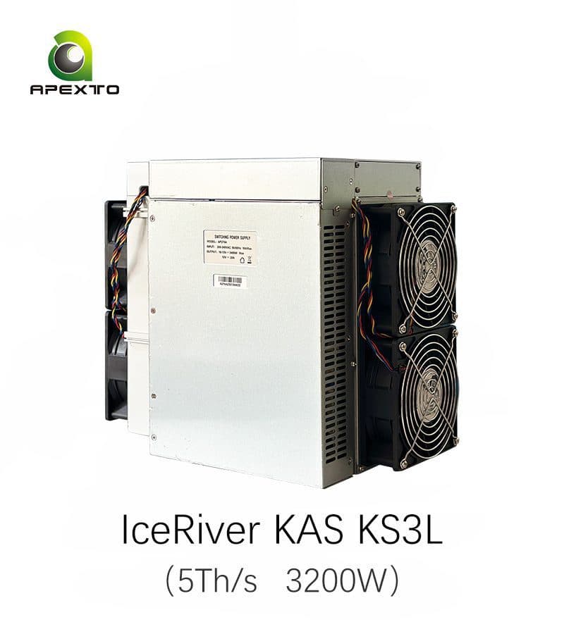 IceRiver Miner KS3L 5TH/s  3200W/h Cryptocurrency KAS Short ROI