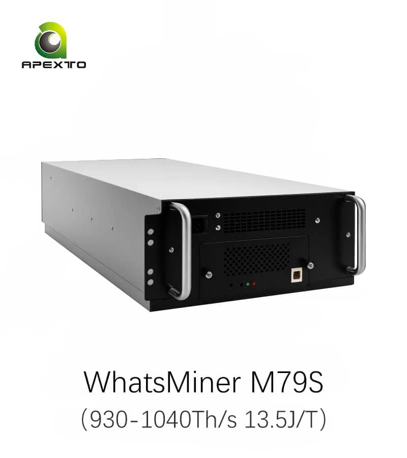 MicroBT WhatsMiner M79S 13.5J/T Bitcoin Miner Hydro Cooling